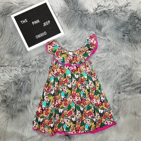 Cat & Jack Other - Cat & Jack 5t parakeet dress